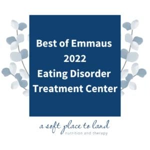Best of Emmaus 2022 Eating Disorder Treatment Center Award